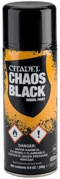 Citadel BLACK SPRAY PAINT