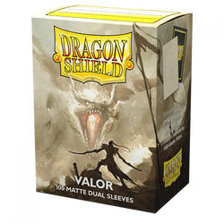 Dragon Shield: Standard 100ct Sleeves - Valor (Dual Matte)