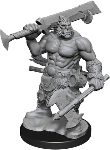 D&D Frameworks: Orc Barbarian Male - Unpainted and Unassembled