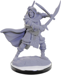 WizKids D&D Nolzur's Marvelous Miniatures: Human Rangers Dungeons and Dragons Unpainted Miniatures