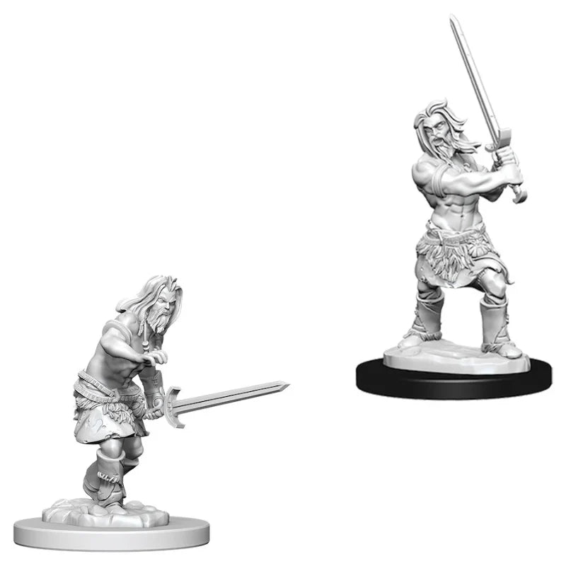 Pathfinder Battles 73413 Male Human Barbarian (Deep Cuts) Warrior Miniature