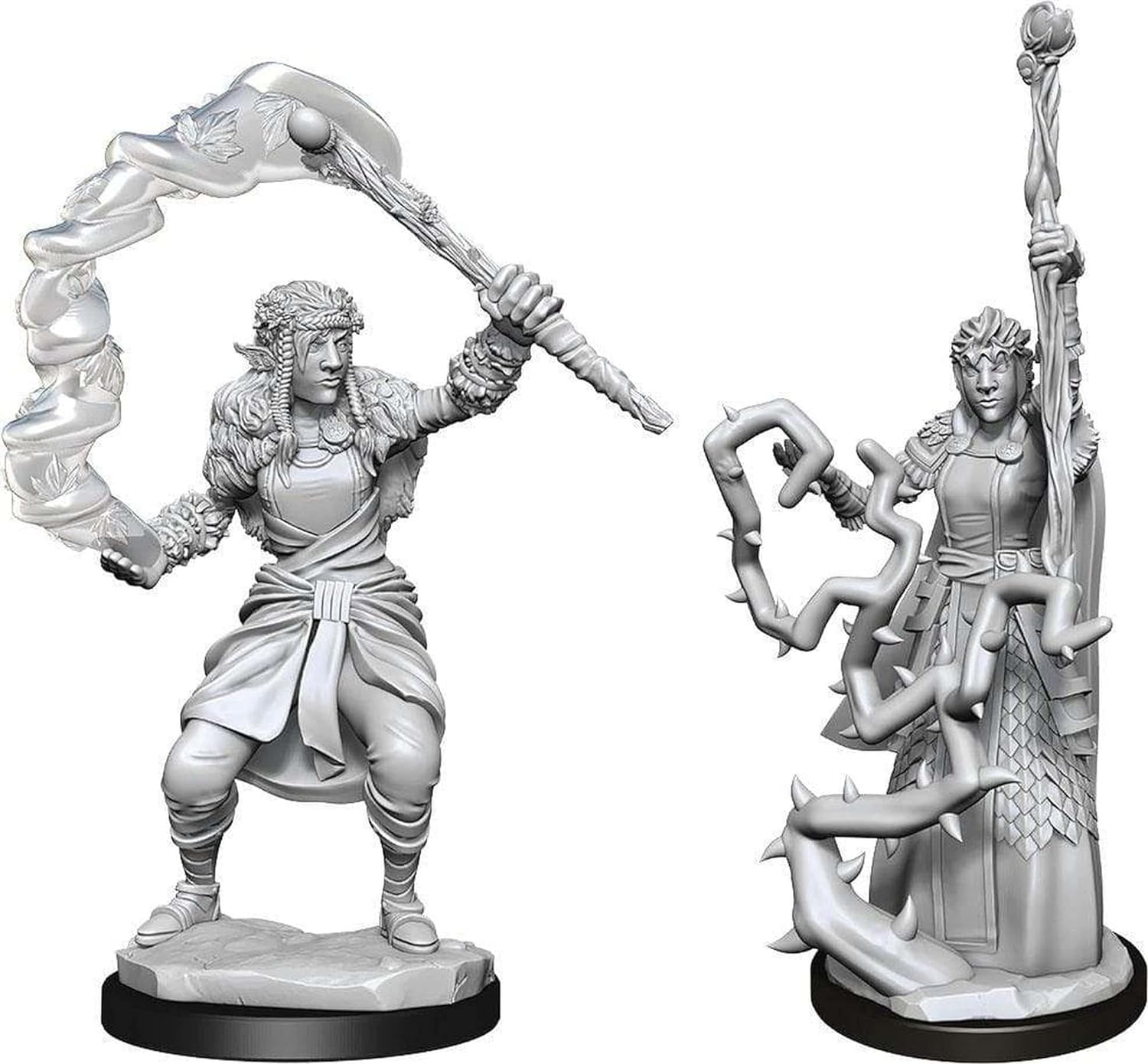 WizKids D&D Nolzurs Marvelous Upainted Miniatures: Wave 11: Male Firbolg Druid