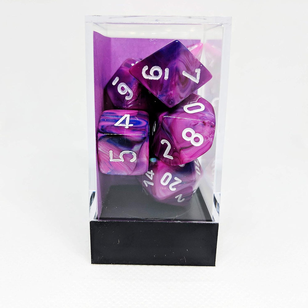 Chessex Dice CHX 27457 Festive Violet/White