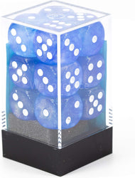 Chessex Dice CHX 27786 Borealis Sky Blue/White